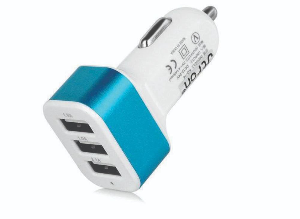 Car Adapter- 3 Port (Unit)