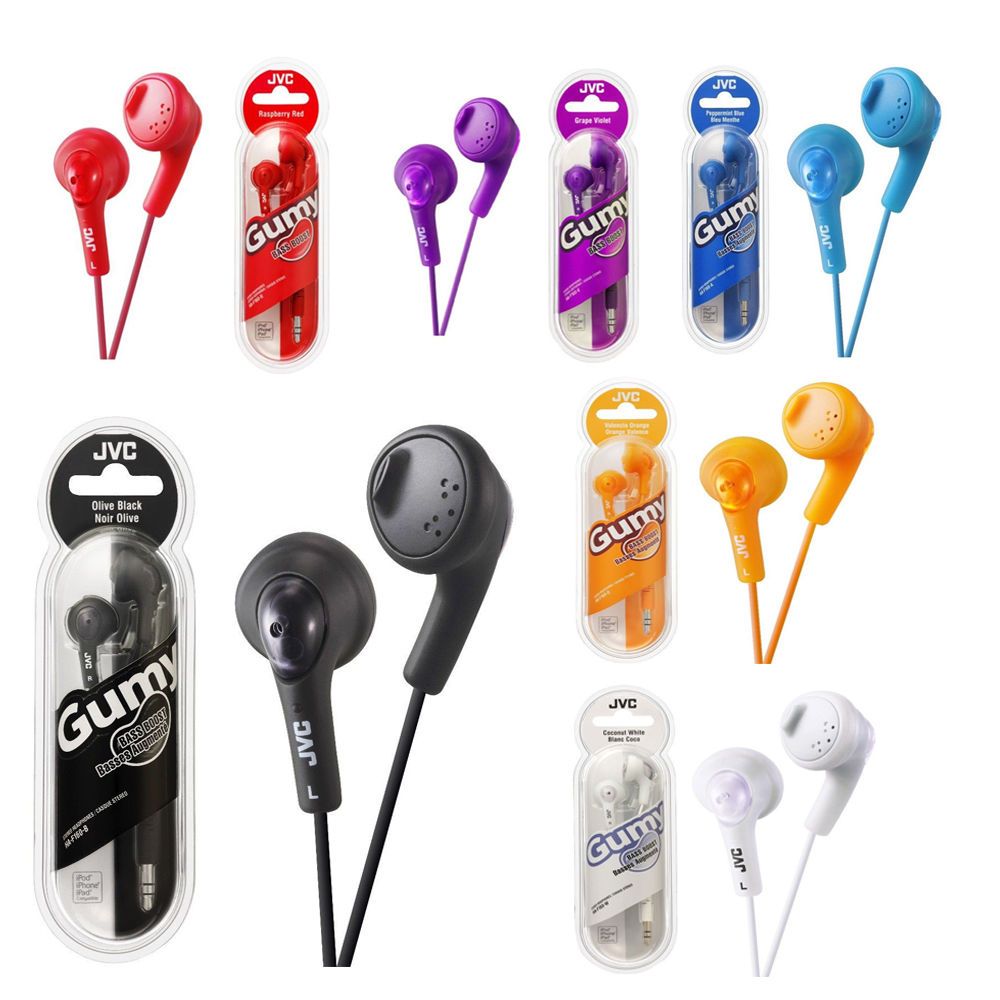 JVC Gummy Earphones