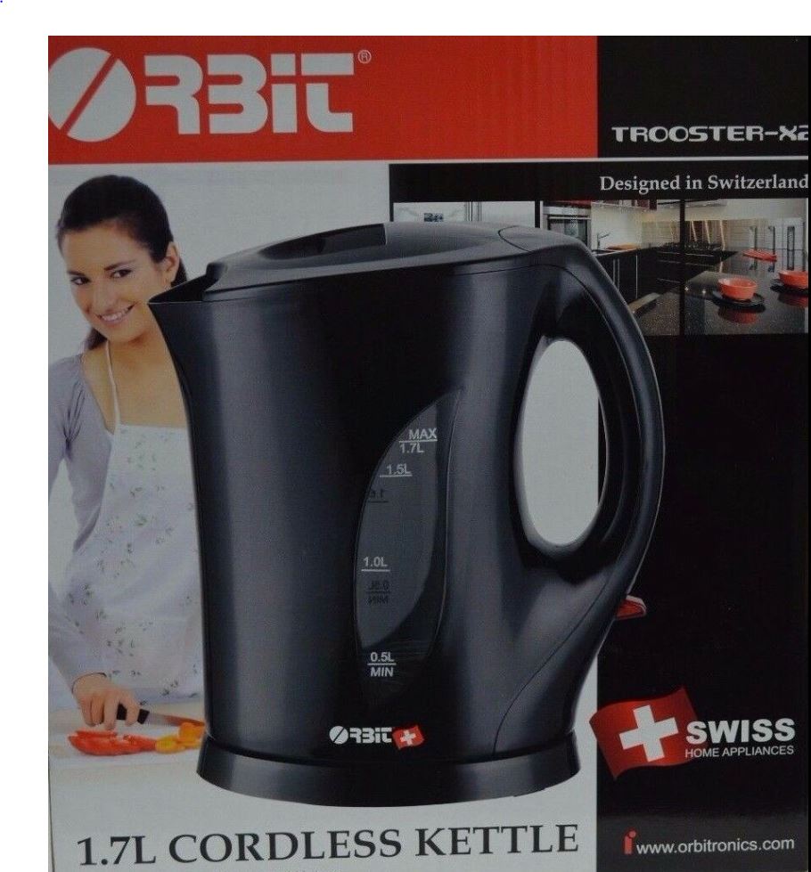 Orbit Trooster-X 1.7L Cordless Kettle