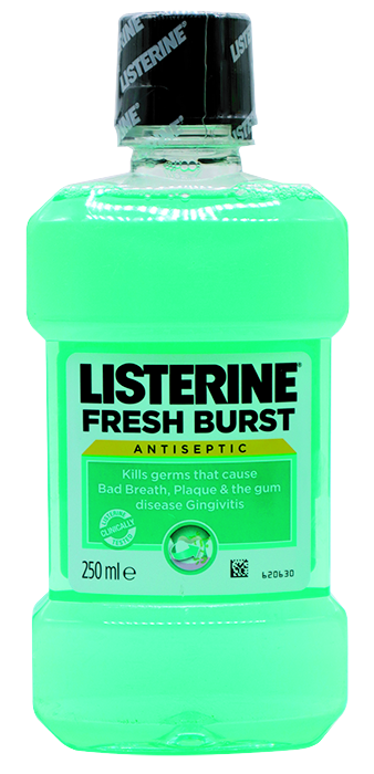 Listerine- Mouth Wash Fresh Burst (250ml/ 8.45fl oz.)