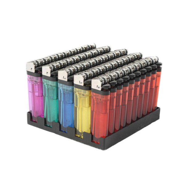 Maxlight Disposable Lighter - 50 Pack with Display Stand