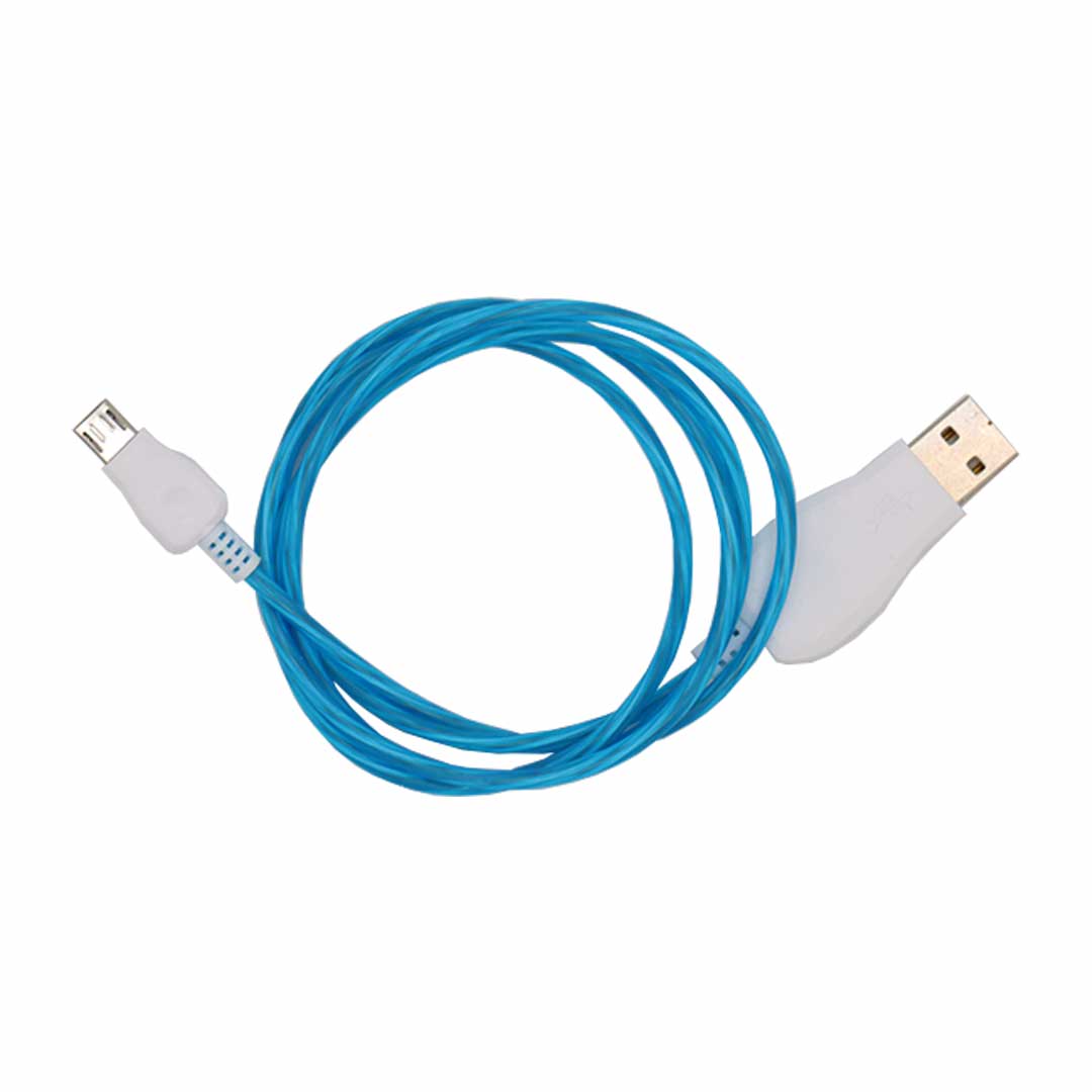 LED Light up Cable for Micro USB (V8/ V9) - 3ft