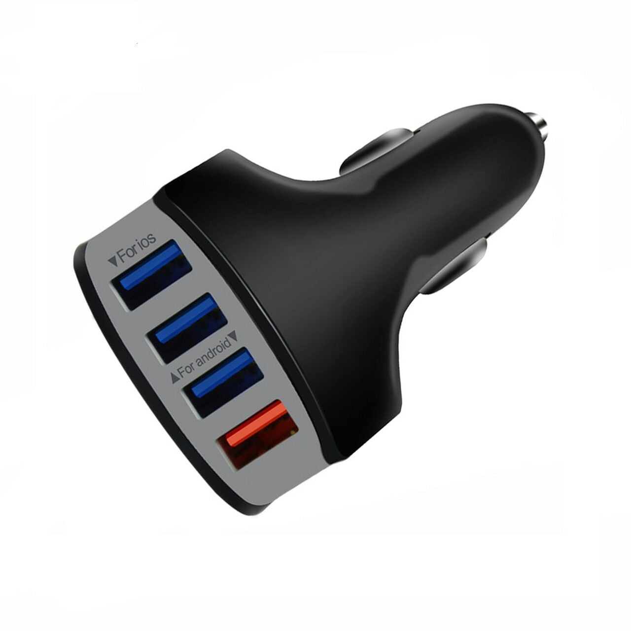 Qualcomm Car Charger Adapter 35W - 4 Port USB (7A QC 3.0)