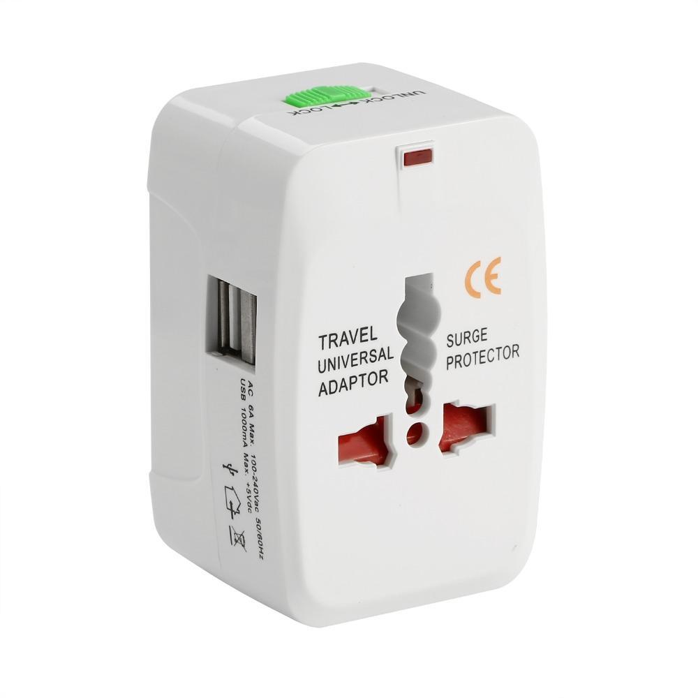 International-Universal Wall Adapter (2 USB) (CAI-12)