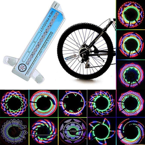 Bike- 21 LED Pattern Spoke Light (ZF334)